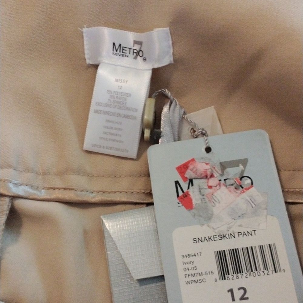 NWT Metro 7 Wide Leg Pants - Picture 6 of 11